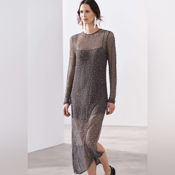 Zara rhinestones crystal’s embroidery - Picture 2 of 4